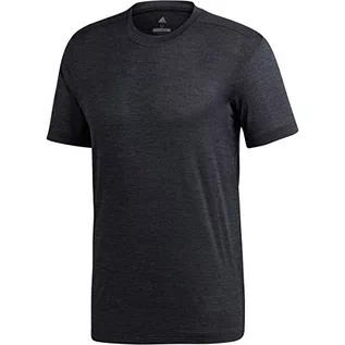 Koszulki męskie - adidas męski T-shirt Tivid, Carbon, 48 - grafika 1