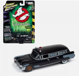 1959 Cadillac ECTO-1A Ambulance Ghostbusters 1:64, PREZENT, MIKOŁAJKI - Samochody i pojazdy dla dzieci - miniaturka - grafika 1