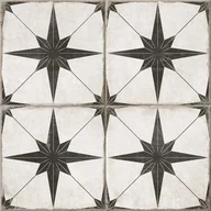 Płytki ceramiczne - Gres Vesario Gpt1158 Patchwork Black 42X42 - miniaturka - grafika 1