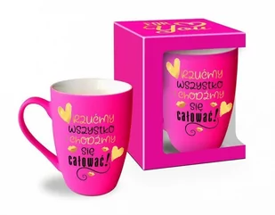 BGTech Kubek na Walentynki 300 ml Chodźmy się całować uniwersalny 92212-uniw - Kubki - miniaturka - grafika 1