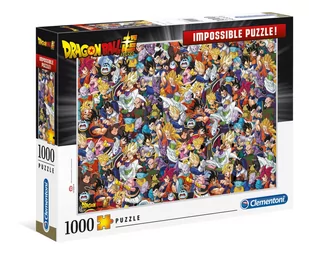 Puzzle 1000 el. Impossible Dragon Ball Clementoni - Puzzle - miniaturka - grafika 1