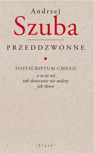 Przeddzwonne - Poezja - miniaturka - grafika 1
