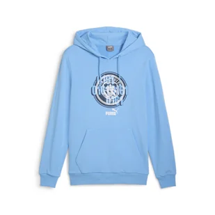 Męska bluza z kapturem ftblCULTURE Manchester City PUMA Team Light Blue - Piłka nożna - miniaturka - grafika 1