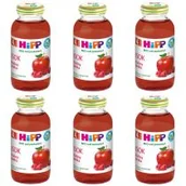 Soki i herbatki dla dzieci - Hipp Sok 100% maliny-jabłka po 4. miesiącu zestaw 6 x 200 ml Bio - miniaturka - grafika 1