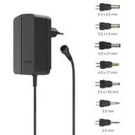 Zasilacze do laptopów - Zasilacz Hama univerzální 9-24 V, 24 W, nastavitelný, 7 konektorů (223616) - miniaturka - grafika 1