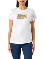 Koszulki i topy damskie - Roxy Damska koszulka z krótkim rękawem Sparkle Evening Flowers - miniaturka - grafika 1