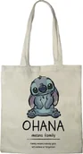 Torebki damskie - Disney TOTE BAG STITCH", REFERENCJA : BWDLILOBB001, ECRU, 38 X 40 CM - miniaturka - grafika 1