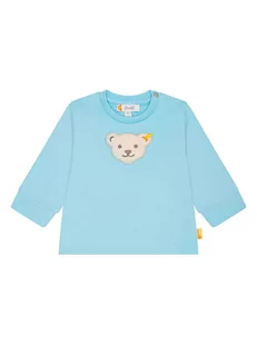 Steiff Bluza w kolorze błękitnym - Bluzy i sweterki niemowlęce - miniaturka - grafika 1
