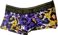 Majtki męskie - Garçon - Bokserki męskie - Garçon Purple Jaguar Trunk - Black - 1 x rozmiar L - miniaturka - grafika 1