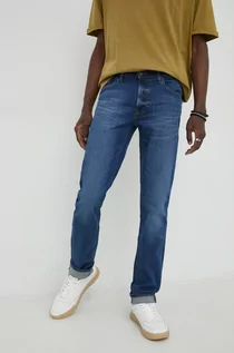 Spodnie męskie - Lee jeansy Daren Zip Fly Blue Iris męskie - grafika 1