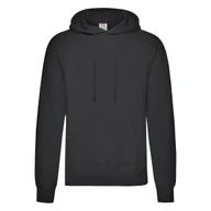 Bluzy męskie - Bluza męska z kapturem Hooded Sweat Fruit of the Loom - Czarny S - miniaturka - grafika 1