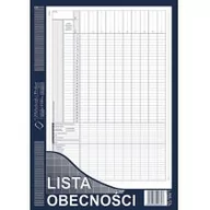 Druki akcydensowe - Michalczyk&Prokop LISTA OBECNOŚCI A4 506-1 - miniaturka - grafika 1