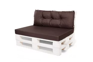 Zestaw Poduszek Na Meble Z Palet: 120X50X50/ Wodoodporne Poduszki Ogrodowe, Kolor Brązowy - Poduszki ogrodowe - miniaturka - grafika 1