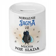 Skarbonki - Skarbonka Dla Jagny na Urodziny na Prezent z Nadrukiem ze Zdjęciem - miniaturka - grafika 1