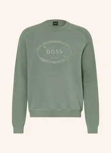 Boss Bluza Nierozpinana Hole gruen - BOSS - Bluzy męskie - miniaturka - grafika 1