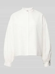 Bluzka z haftem angielskim model ‘BRODERIE ANGLAISE’ - Bluzki damskie - miniaturka - grafika 1