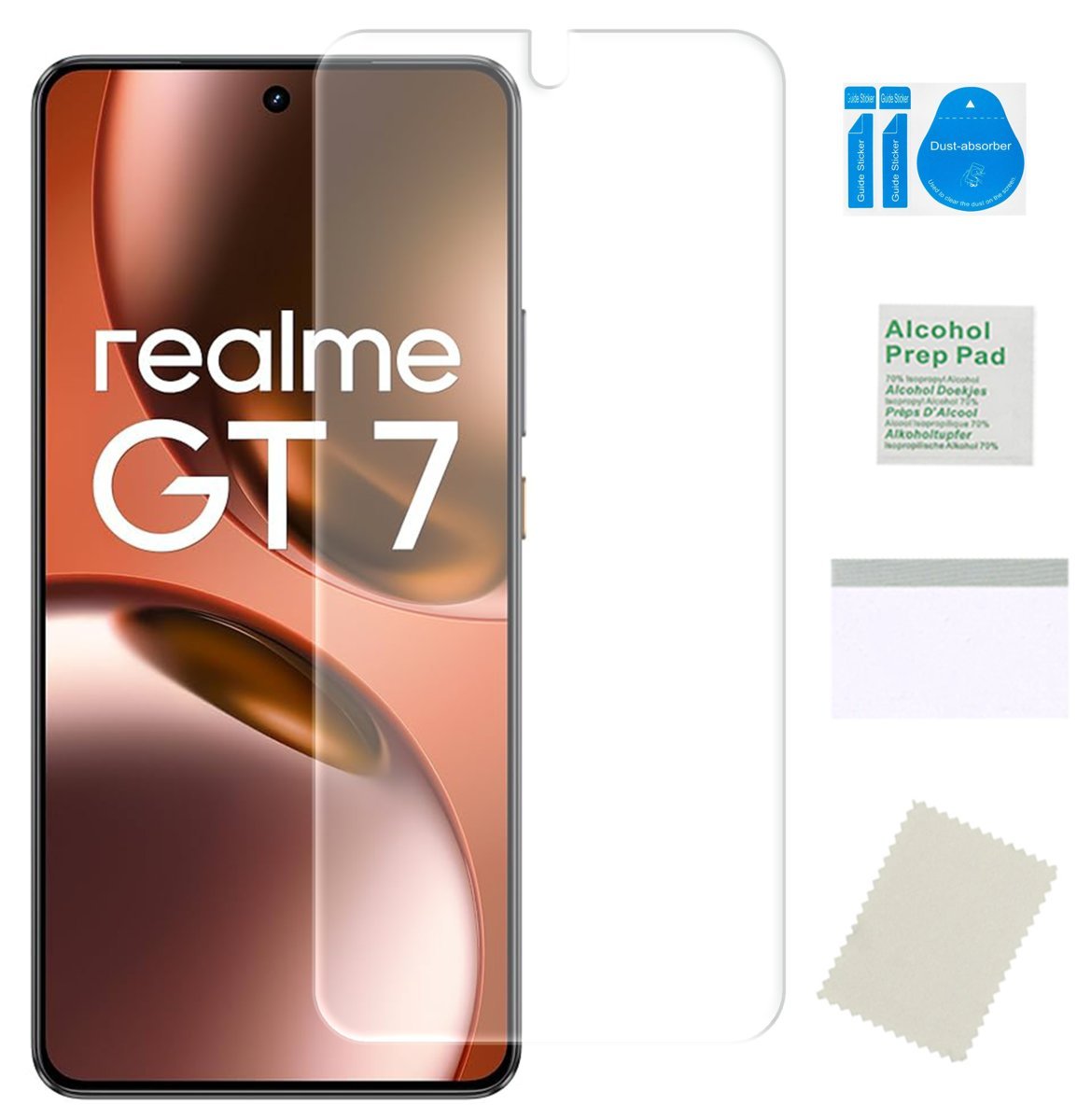 Folia ochronna do REALME GT 7 5G / GT 7T 5G hydrożelowa na ekran mocna TPU