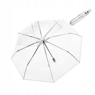Parasole - Hestya Automatyczny Przezroczysty Parasol Składany 59 cm - miniaturka - grafika 1