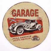 Plakaty - Plakat Tabliczka dekoracyjna metalowa GARAGE 1 - miniaturka - grafika 1