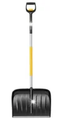 Łopaty do śniegu - Łopata do śniegu Fiskars X-series 1057189 Teleskopowy trzonek Duży uchwyt - miniaturka - grafika 1
