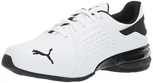 PUMA Męskie sneakersy Viz Runner, biały/czarny, 41 EU - Sneakersy męskie - miniaturka - grafika 1
