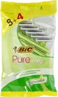 Maszynki do golenia i wkłady - BiC Maszynka do golenia Pure Lady Green 8+4 szt - miniaturka - grafika 1