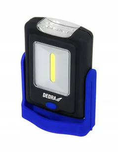 Latarka LED COM 1W + 3LED z bateriami Dedra - Latarki - miniaturka - grafika 1