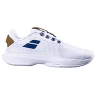 Buty sportowe męskie - Męskie buty tenisowe Babolat Jet Tere 2 AC Wimbledon Men White/Blue Navy EUR 45 - miniaturka - grafika 1