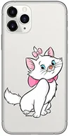 Etui i futerały do telefonów - ERT GROUP etui na telefon Apple Iphone 11 PRO, case oryginalny i oficjalnie licencjonowany przez Disney, wzór Marie 007, optymalnie dopasowane, plecki z TPU częściowo przeźroczyste - miniaturka - grafika 1