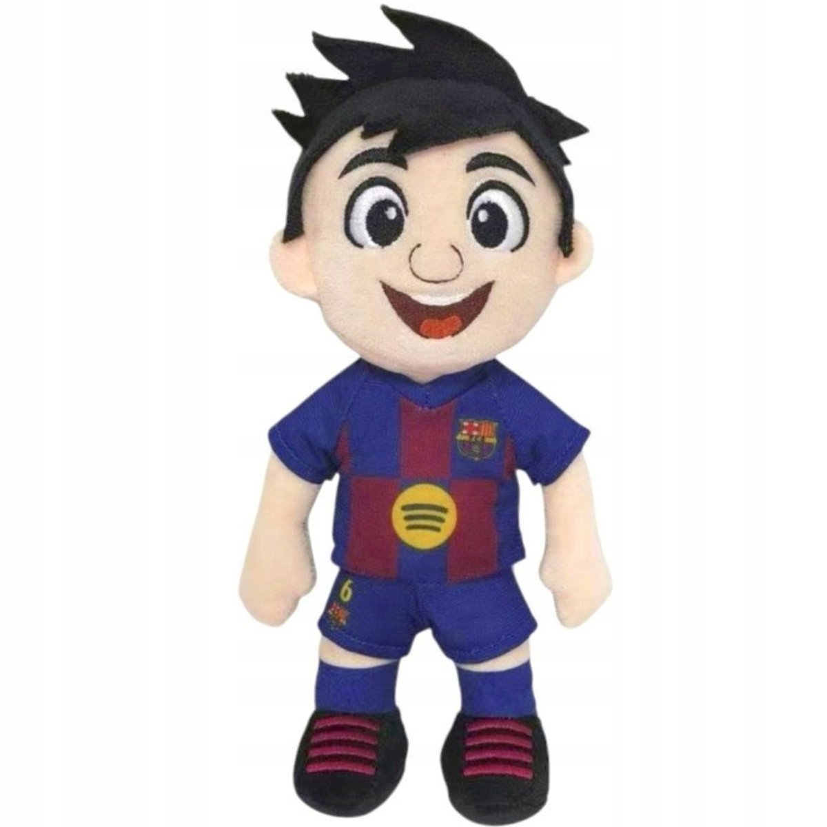 Pluszak Maskotka FC Barcelona dla Dzieci Piłkarz Gavi 25cm Prezent Grupo Moya