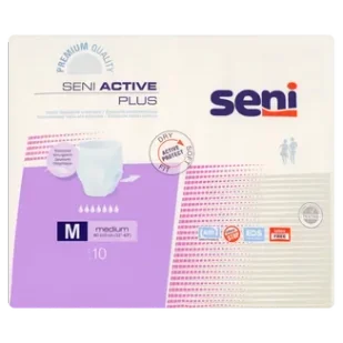Seni Active Plus Medium Elastyczne majtki chłonne 10 sztuk - Bielizna lecznicza - miniaturka - grafika 6