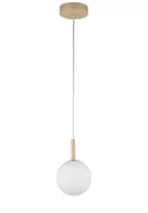Lampy sufitowe - Gama lampa wisząca 1-punktowa złota 33406 - miniaturka - grafika 1