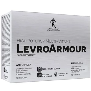 KEVIN LEVRONE Levro Armour AM PM Formula 2x90tabs - Witaminy i minerały dla sportowców - miniaturka - grafika 1