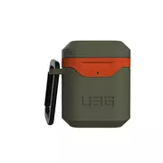 Akcesoria do słuchawek - UAG Hardcase V2 - obudowa ochronna do Airpods 1/2 (olive-orange) [go] [P] - miniaturka - grafika 1