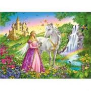 Puzzle - Ravensburger Puzzle Księżniczka z koniem 200 XXL - miniaturka - grafika 1