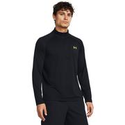 Koszulki sportowe męskie - Męska bluza treningowa nierozpinana bez kaptura Under Armour UA Tech 2.0 1/2 Zip - czarna - UNDER ARMOUR - miniaturka - grafika 1