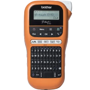 PT-E110VP - Profesjonalna ręczna drukarka etykiet P-Touch z szerokością taśmy TZe do 12mm - Drukarki kart i etykiet - miniaturka - grafika 1