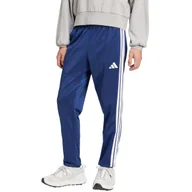Spodnie sportowe męskie - Spodnie męskie adidas 3-Stripes Tricot Regular Tapered - miniaturka - grafika 1