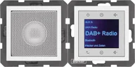 Inne akcesoria elektryczne - Berker Radio podtynkowe Bluetooth, Dab+ B.3/B.7/B.Kwadrat - biały połysk - miniaturka - grafika 1