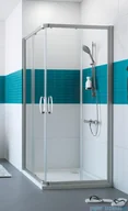 Kabiny prysznicowe - Vitalle GARDA kabina narożna z drzwiami przesuwnymi 80x80 cm przezroczyste CU0102069322 - miniaturka - grafika 1