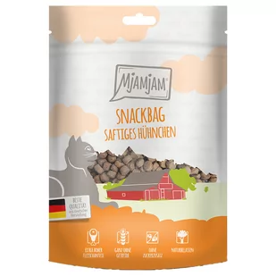 MjAMjAM Snackbag, soczysty kurczak - 2 x 125 g - Przysmaki dla kotów - miniaturka - grafika 1