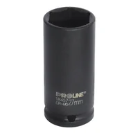 Bity - Nasadka udarowa 6-kątna wydłużona Cr-Mo 1/2" 14 mm Proline - miniaturka - grafika 1