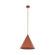 Lampy sufitowe - Modernistyczna, czerwona lampa stożek ⌀32cm TK 10065 z serii CONO - miniaturka - grafika 1