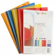 Szkolne artykuły papiernicze - GIMBOO Okładka na zeszyt krystaliczna A4 150mikr zielona - miniaturka - grafika 1
