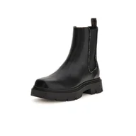 Botki damskie - Damskie Sztyblety GUESS REYON FL8RENELE10-BLACK – Czarny - miniaturka - grafika 1
