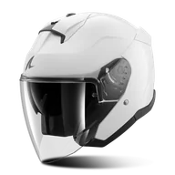 Kaski motocyklowe - Kask Otwarty Shark Skwal Jet Perłowa BielXS - miniaturka - grafika 1