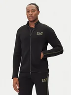 Bluzy męskie - EA7 Emporio Armani Bluza 7M000670 AF14146 UC001 Czarny Slim Fit - miniaturka - grafika 1