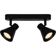 Lampy sufitowe - Nordlux Eik lampa podsufitowa 2x35W czarna 45770103 - miniaturka - grafika 1