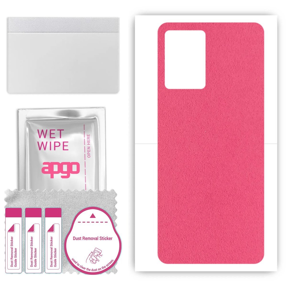 Folia naklejka skórka strukturalna na TYŁ Zamsz do Vivo Y33e - Zamsz Różowy - apgo SKINS