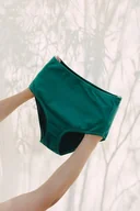 Majtki damskie - Figi wysokie greenfield cotton - miniaturka - grafika 1